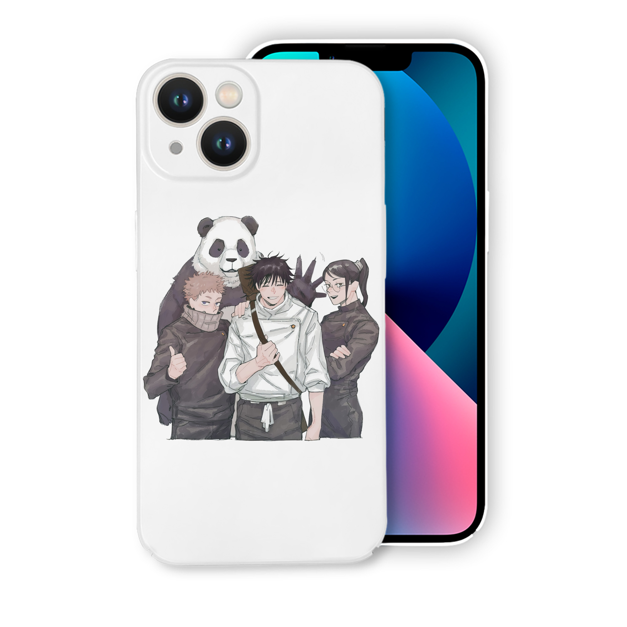 （画像用） 呪術廻戦 Jujutsu Kaisen 【iPhone 14シリーズ対応】ハードケース