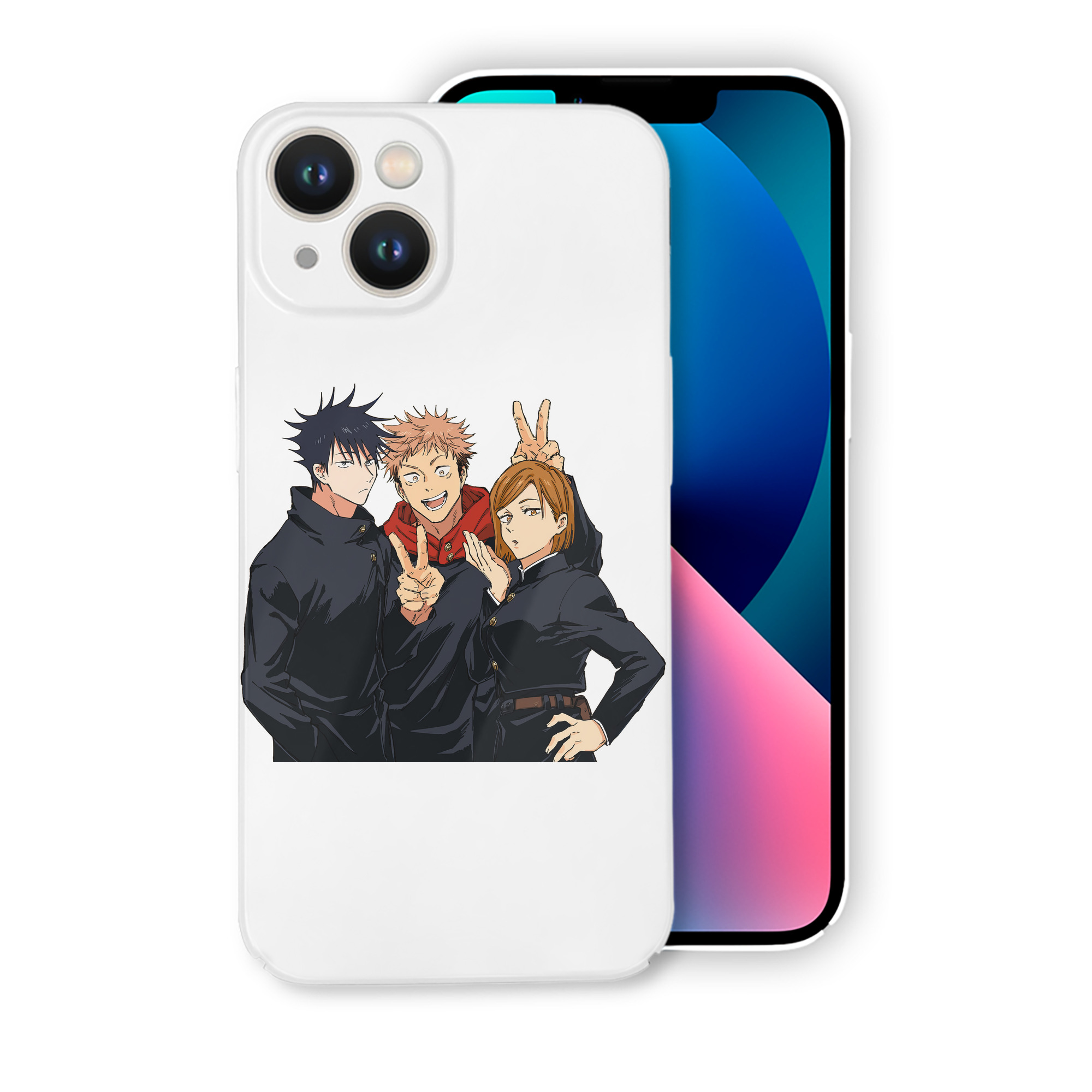 （画像用） 呪術廻戦 Jujutsu Kaisen 【iPhone 14シリーズ対応】ハードケース