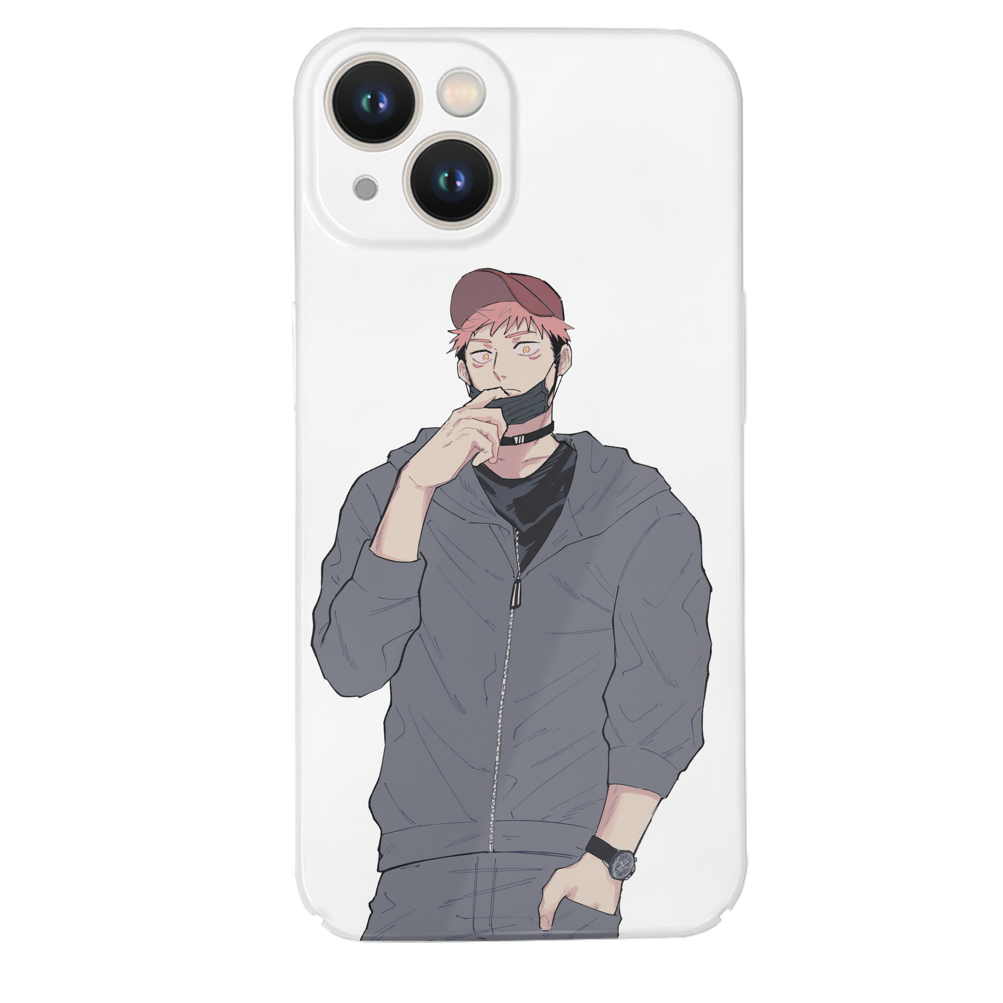 （画像用） 呪術廻戦 Jujutsu Kaisen 【iPhone 14シリーズ対応】ハードケース