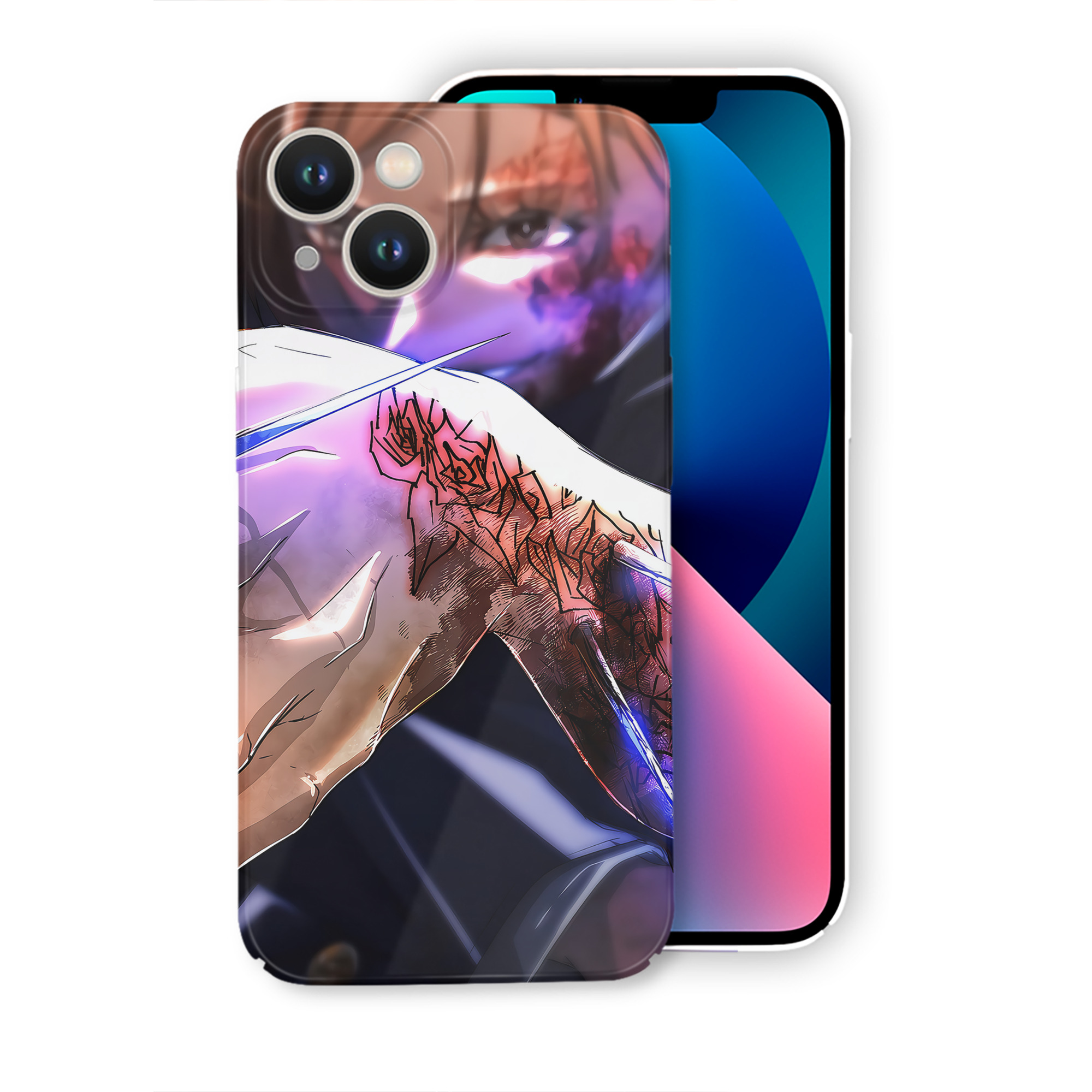 （画像用） 呪術廻戦 Jujutsu Kaisen 【iPhone 14シリーズ対応】ハードケース