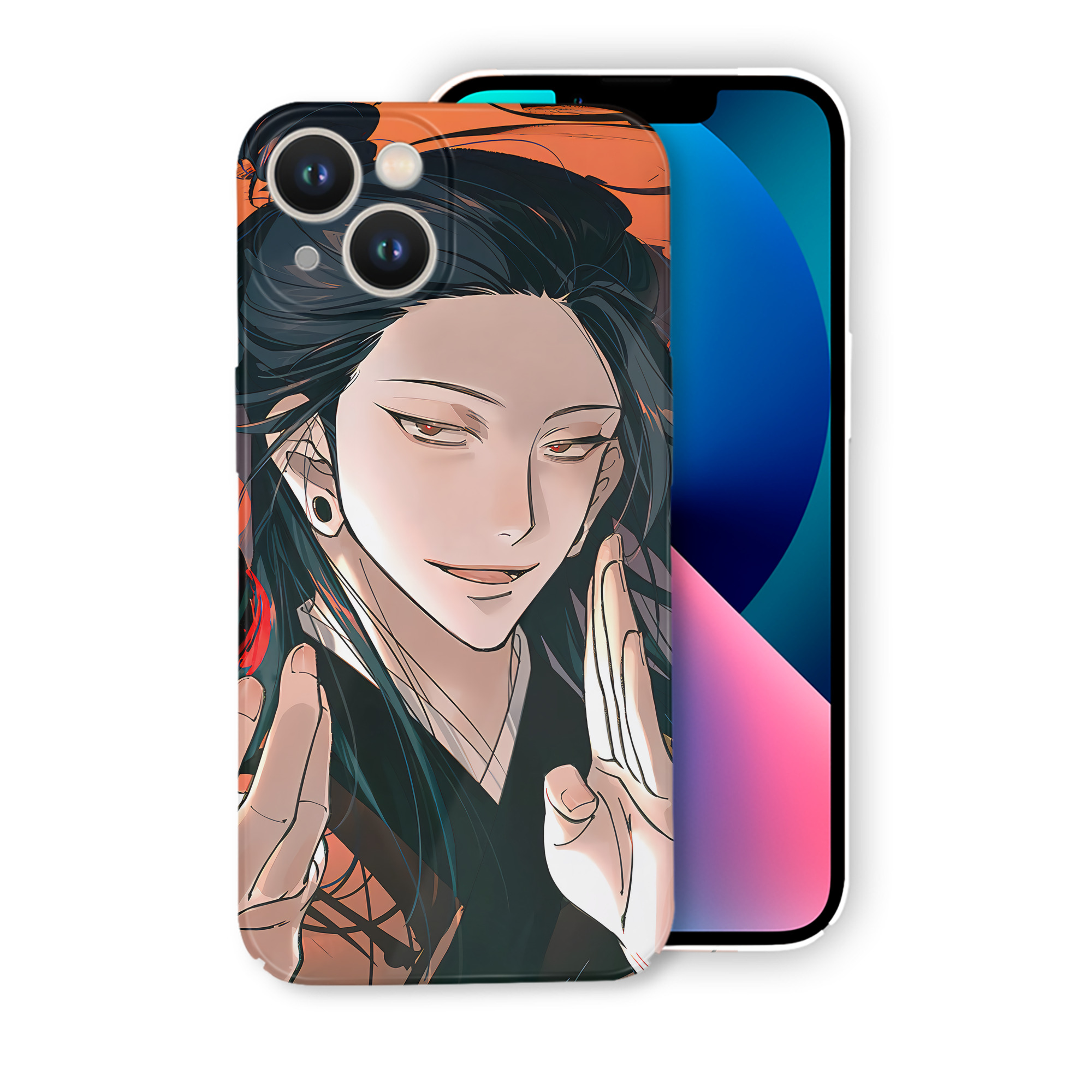 （画像用） 呪術廻戦 Jujutsu Kaisen 【iPhone 14シリーズ対応】ハードケース