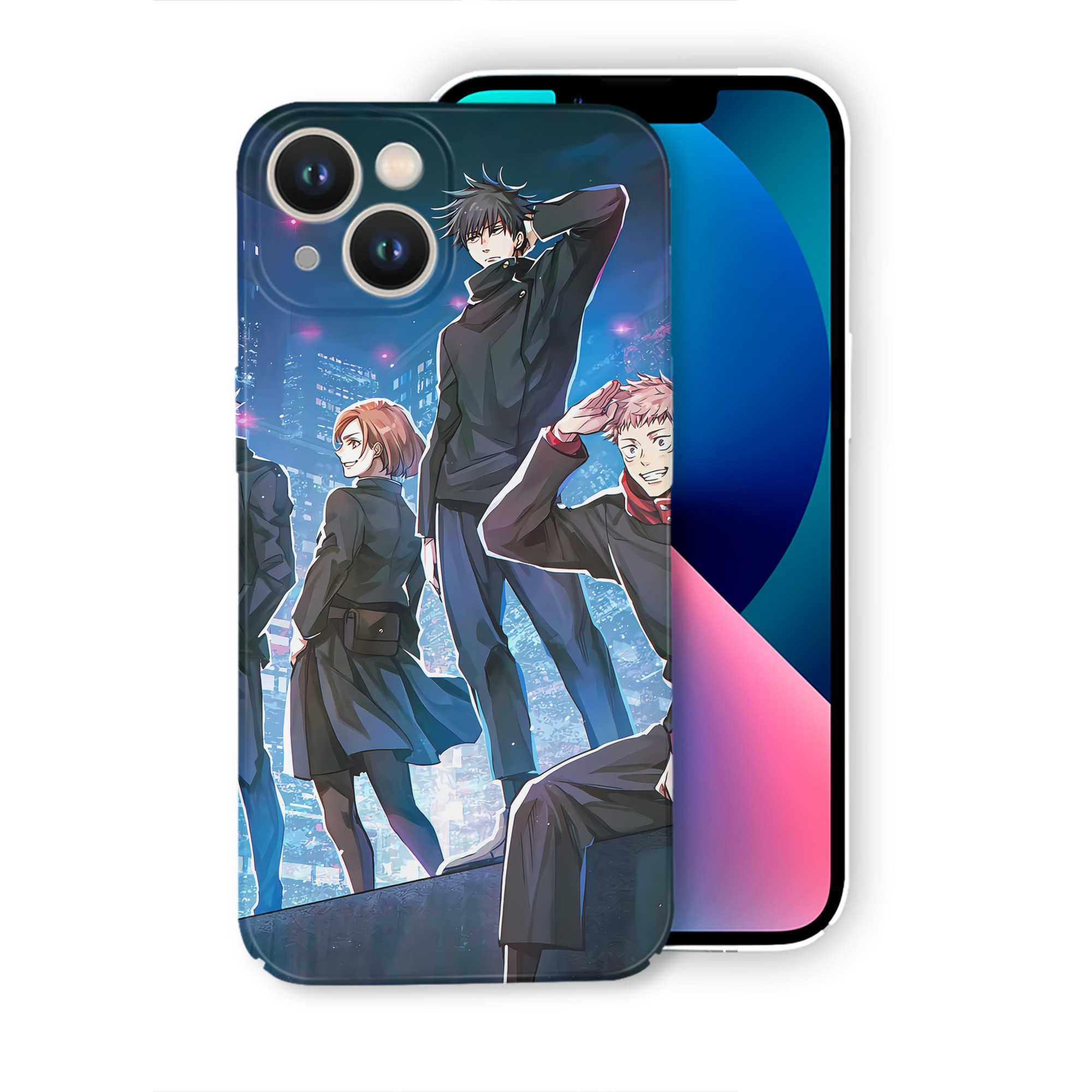 （画像用） 呪術廻戦 Jujutsu Kaisen 【iPhone 14シリーズ対応】ハードケース