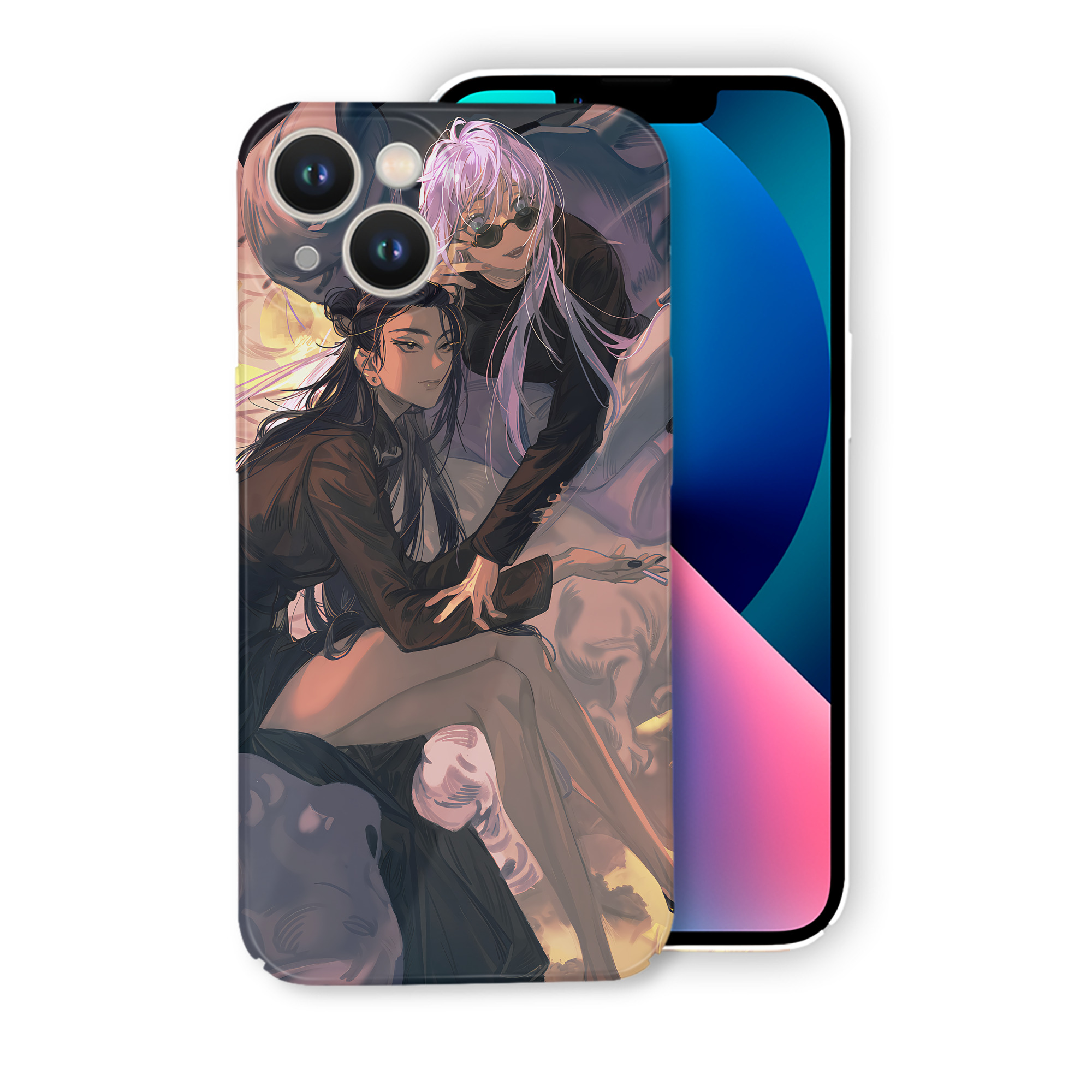 （画像用） 呪術廻戦 Jujutsu Kaisen 【iPhone 14シリーズ対応】ハードケース