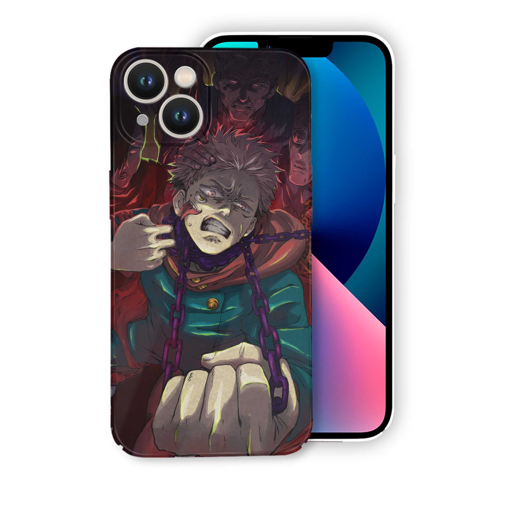 （画像用） 呪術廻戦 Jujutsu Kaisen 【iPhone 14シリーズ対応】ハードケース