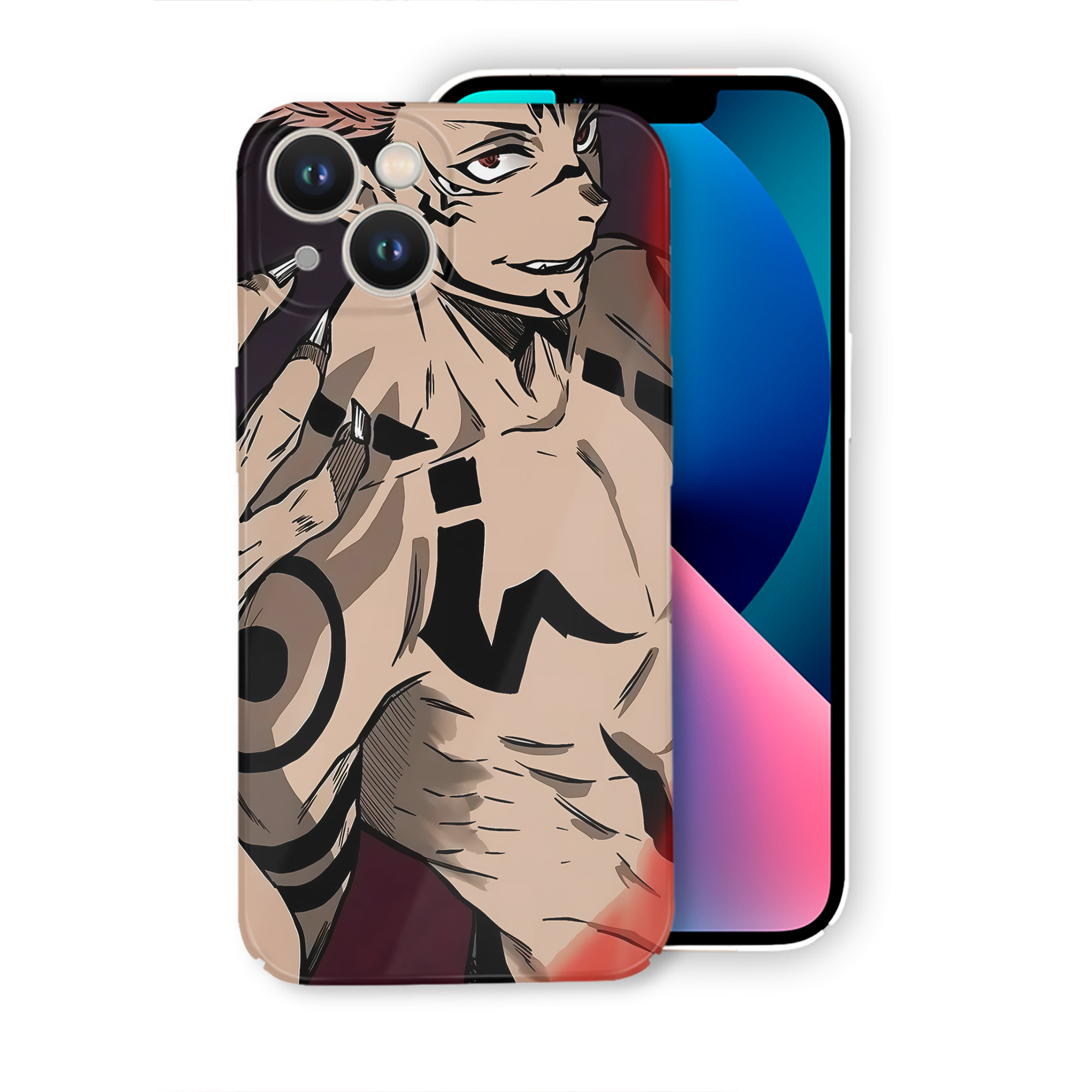 （画像用） 呪術廻戦 Jujutsu Kaisen 【iPhone 14シリーズ対応】ハードケース
