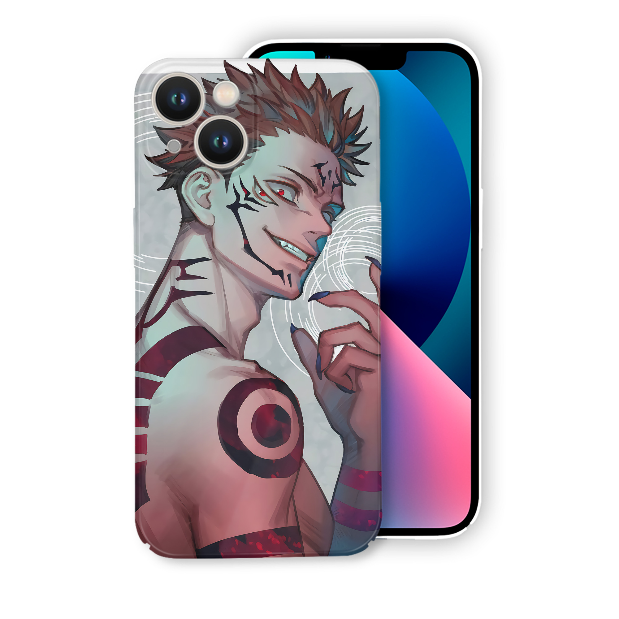（画像用） 呪術廻戦 Jujutsu Kaisen 【iPhone 14シリーズ対応】ハードケース