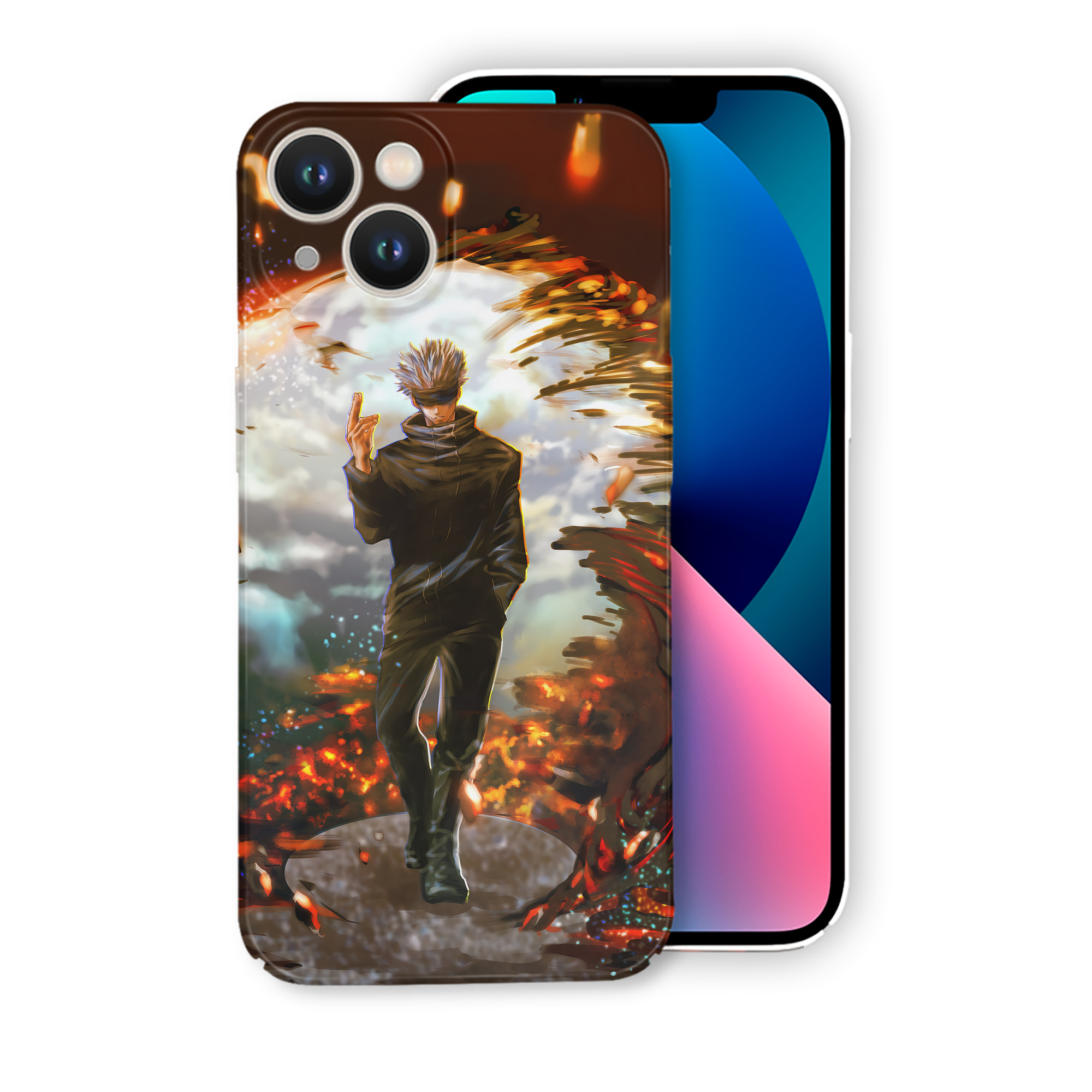 （画像用） 呪術廻戦 Jujutsu Kaisen 【iPhone 14シリーズ対応】ハードケース