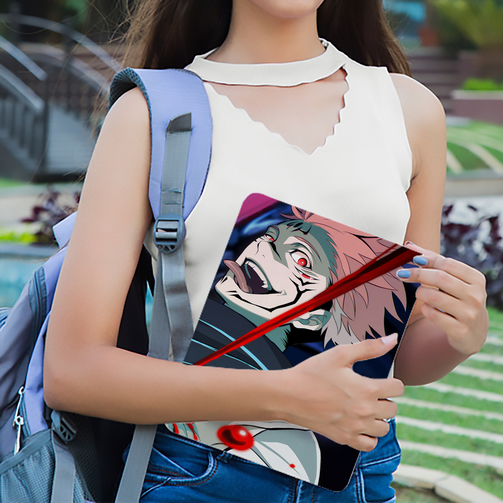 呪術廻戦 Jujutsu Kaisen IPad ケース ブック型 PUレザー TPU 耐衝撃 軽量 薄型 ペン収納なし 全面保護 IPad 各モデル対応