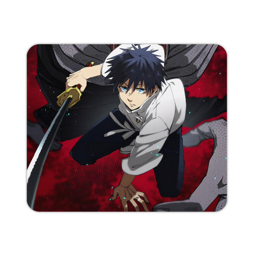 （画像用） 呪術廻戦 Jujutsu Kaisen マウスパッド ステッチ加工 ラバー素材 防水 滑り止め 超薄型 ゲーミング/オフィス対応