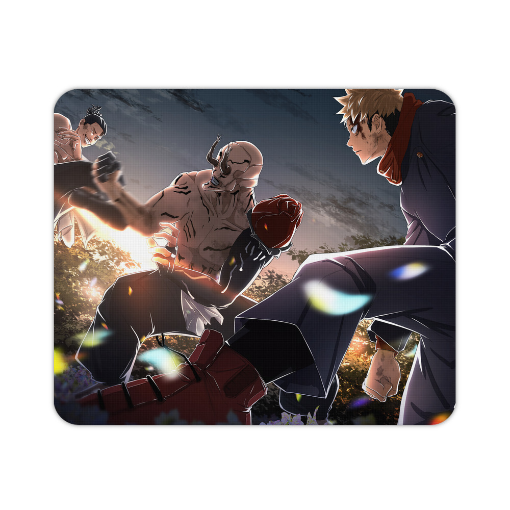 （画像用） 呪術廻戦 Jujutsu Kaisen マウスパッド ステッチ加工 ラバー素材 防水 滑り止め 超薄型 ゲーミング/オフィス対応