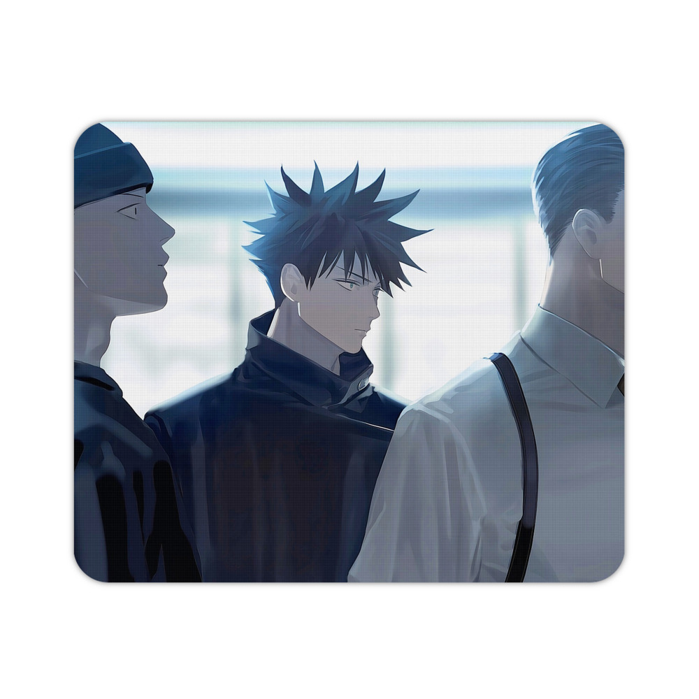 （画像用） 呪術廻戦 Jujutsu Kaisen マウスパッド ステッチ加工 ラバー素材 防水 滑り止め 超薄型 ゲーミング/オフィス対応