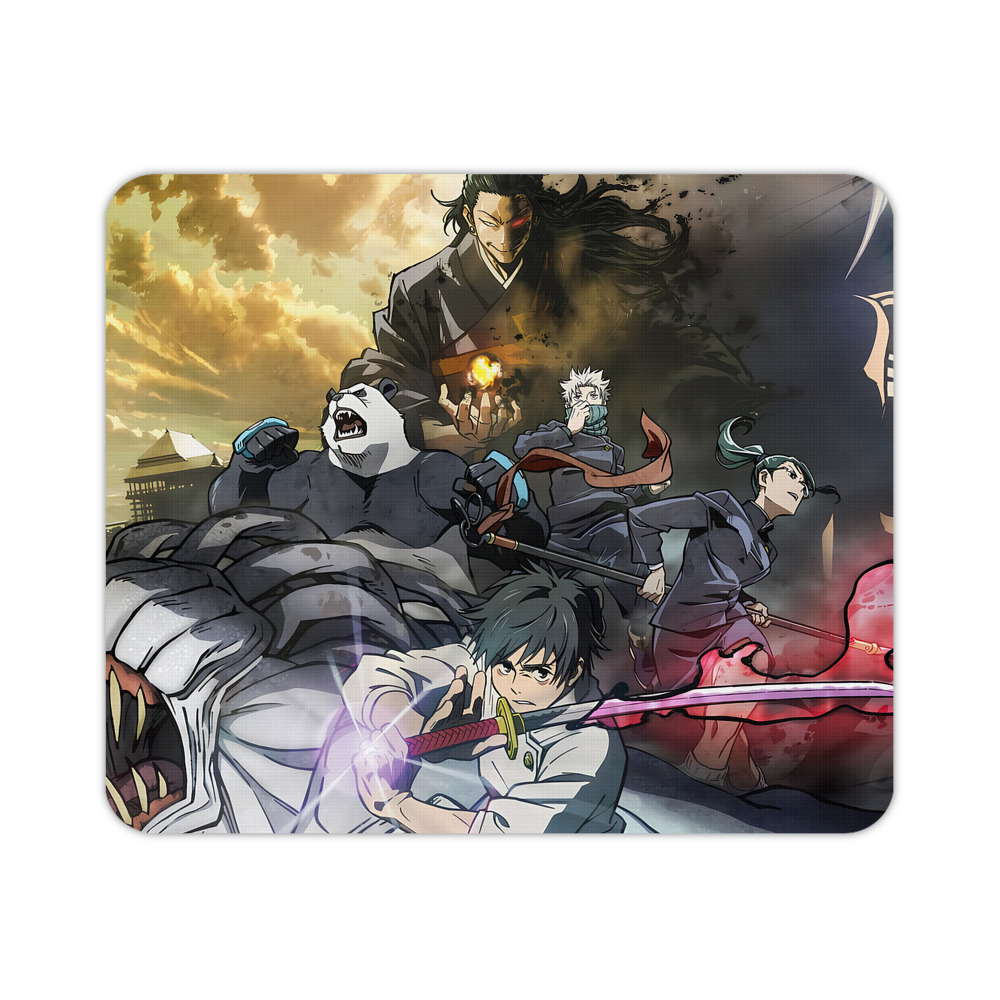 （画像用） 呪術廻戦 Jujutsu Kaisen マウスパッド ステッチ加工 ラバー素材 防水 滑り止め 超薄型 ゲーミング/オフィス対応