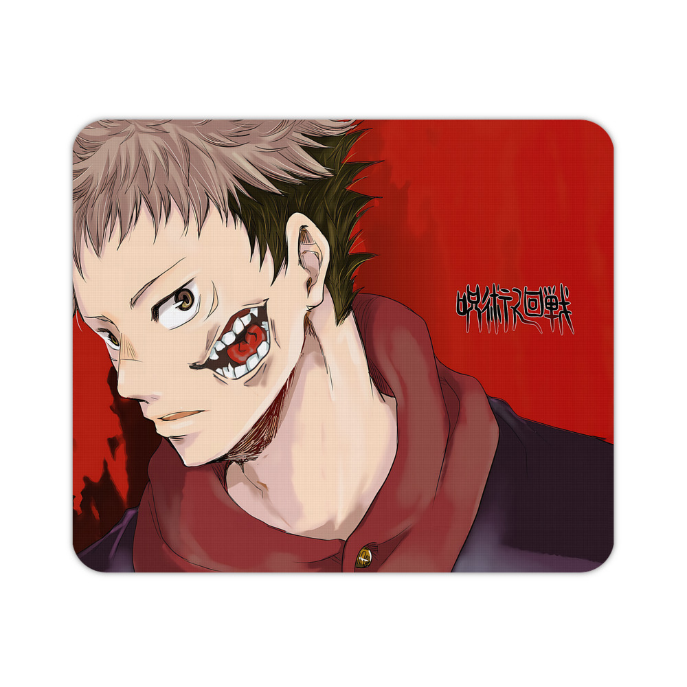 （画像用） 呪術廻戦 Jujutsu Kaisen マウスパッド ステッチ加工 ラバー素材 防水 滑り止め 超薄型 ゲーミング/オフィス対応