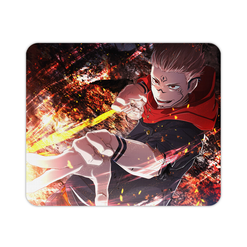 （画像用） 呪術廻戦 Jujutsu Kaisen マウスパッド ステッチ加工 ラバー素材 防水 滑り止め 超薄型 ゲーミング/オフィス対応