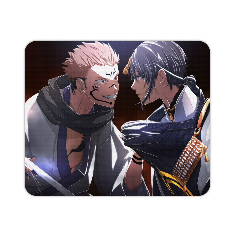 （画像用） 呪術廻戦 Jujutsu Kaisen マウスパッド ステッチ加工 ラバー素材 防水 滑り止め 超薄型 ゲーミング/オフィス対応