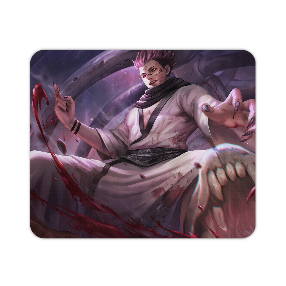 （画像用） 呪術廻戦 Jujutsu Kaisen マウスパッド ステッチ加工 ラバー素材 防水 滑り止め 超薄型 ゲーミング/オフィス対応