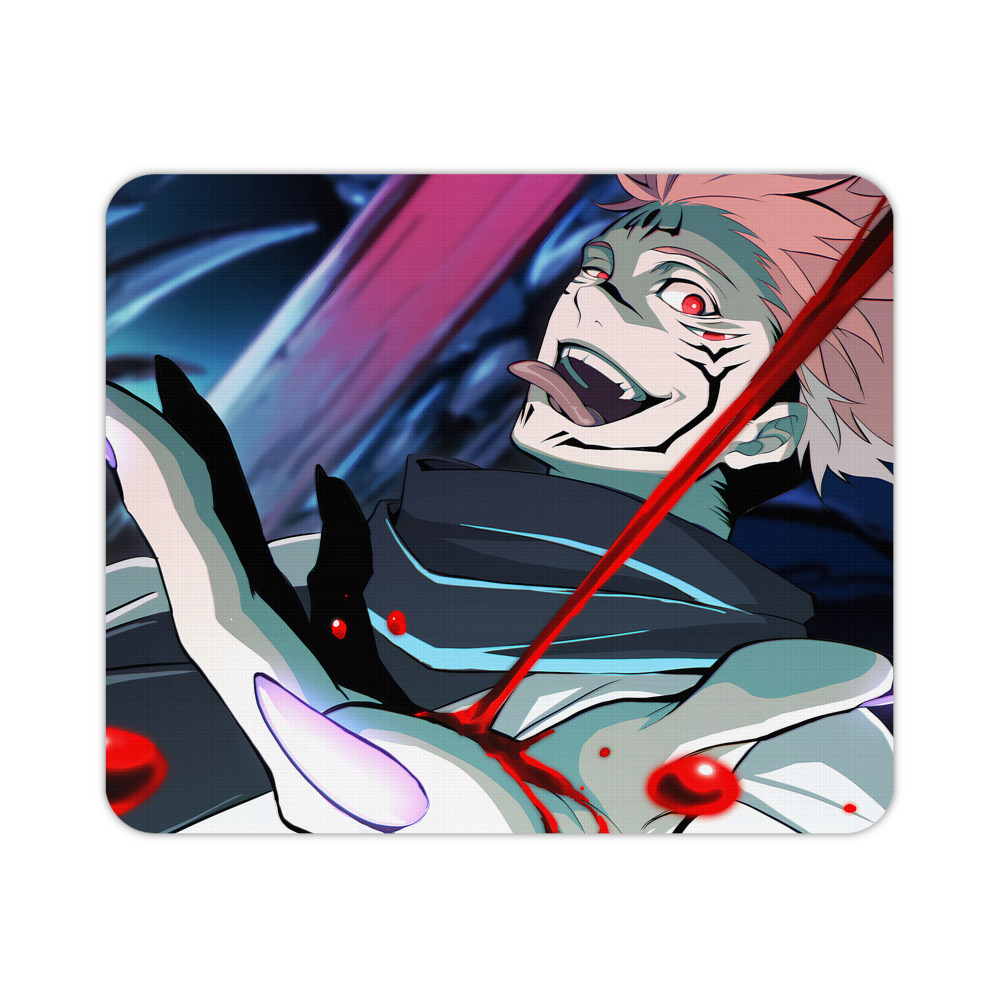 （画像用） 呪術廻戦 Jujutsu Kaisen マウスパッド ステッチ加工 ラバー素材 防水 滑り止め 超薄型 ゲーミング/オフィス対応