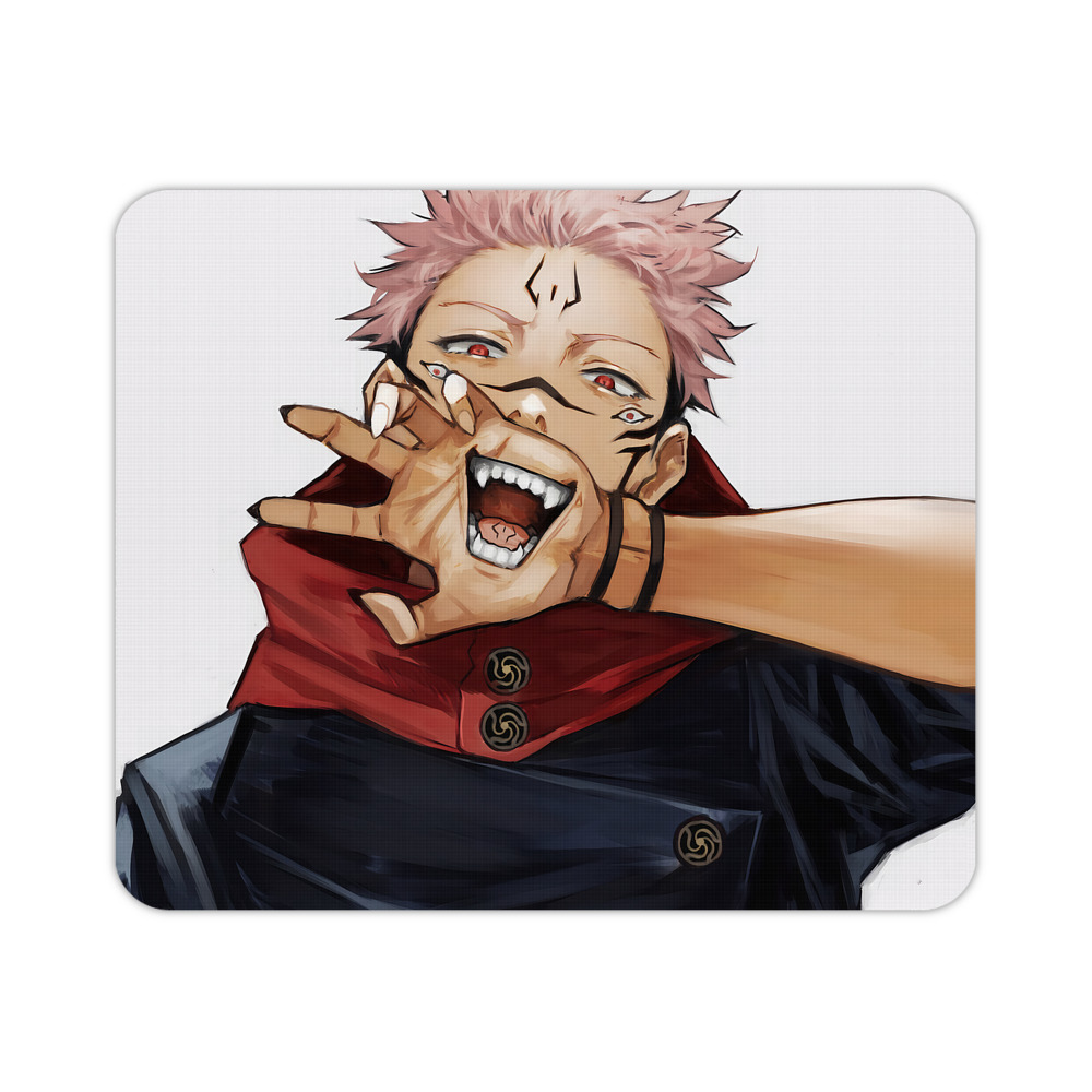 （画像用） 呪術廻戦 Jujutsu Kaisen マウスパッド ステッチ加工 ラバー素材 防水 滑り止め 超薄型 ゲーミング/オフィス対応