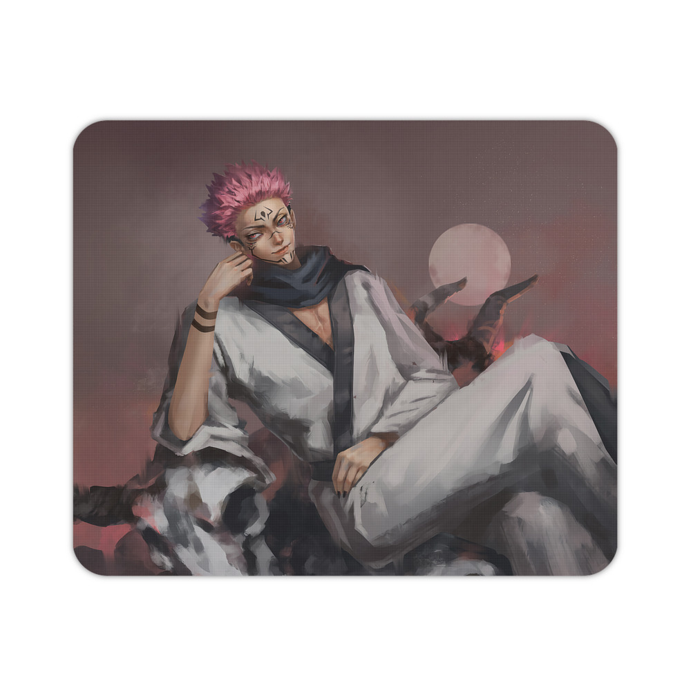 （画像用） 呪術廻戦 Jujutsu Kaisen マウスパッド ステッチ加工 ラバー素材 防水 滑り止め 超薄型 ゲーミング/オフィス対応