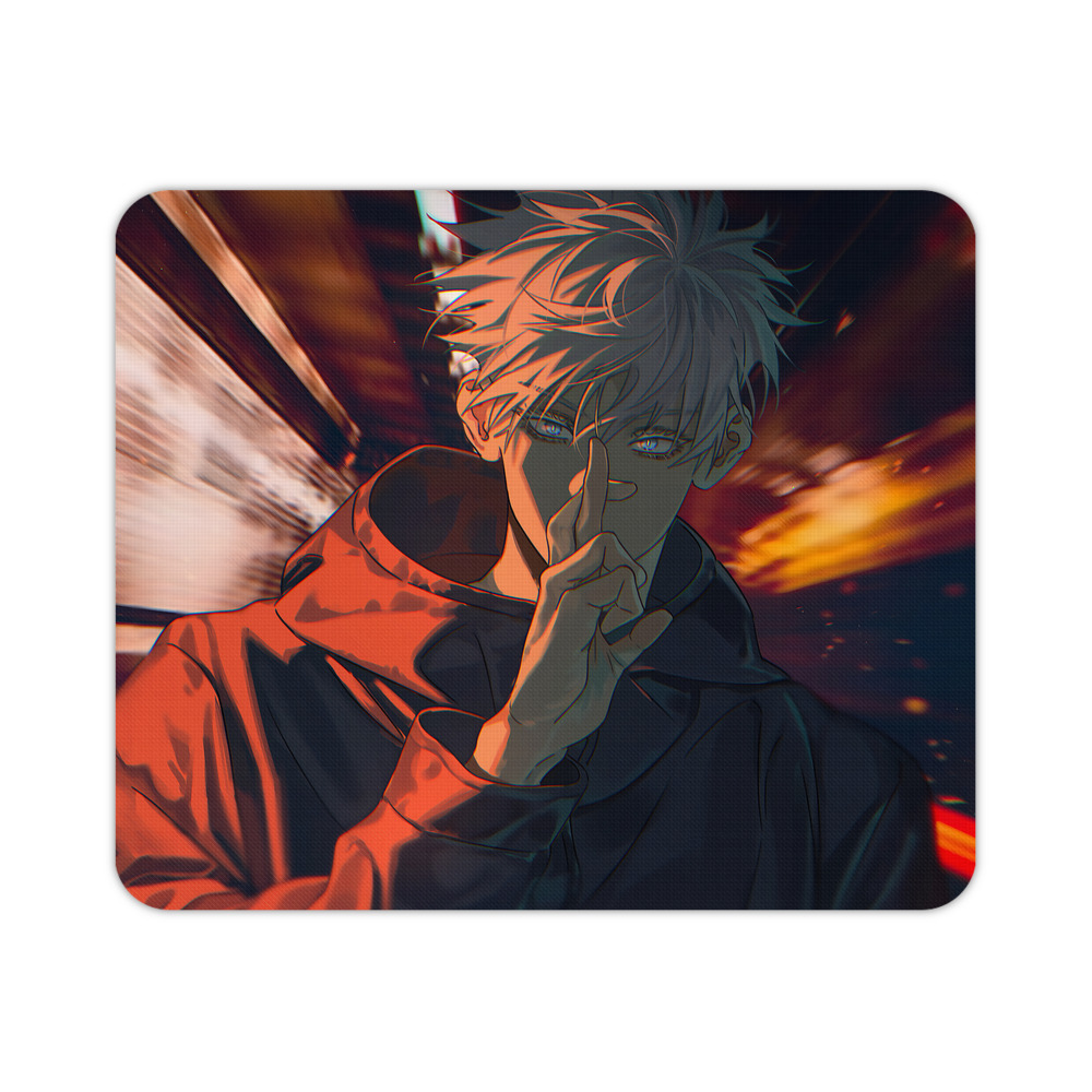 （画像用） 呪術廻戦 Jujutsu Kaisen マウスパッド ステッチ加工 ラバー素材 防水 滑り止め 超薄型 ゲーミング/オフィス対応