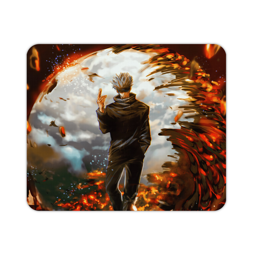 （画像用） 呪術廻戦 Jujutsu Kaisen マウスパッド ステッチ加工 ラバー素材 防水 滑り止め 超薄型 ゲーミング/オフィス対応