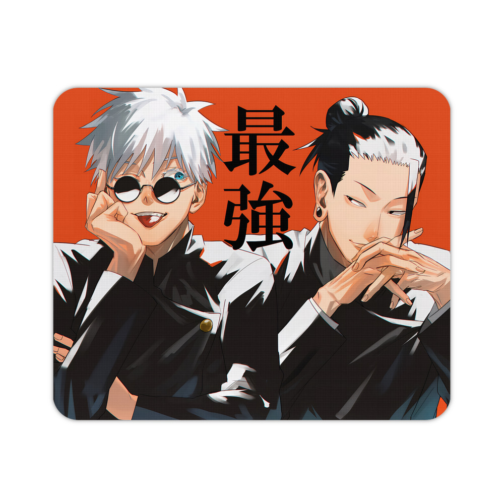 （画像用） 呪術廻戦 Jujutsu Kaisen マウスパッド ステッチ加工 ラバー素材 防水 滑り止め 超薄型 ゲーミング/オフィス対応