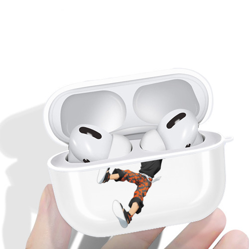 呪術廻戦 Jujutsu Kaisen 【AirPods Pro用】ハードシェル保護ケース 耐衝撃・防指紋・カラビナ付き商品仕様