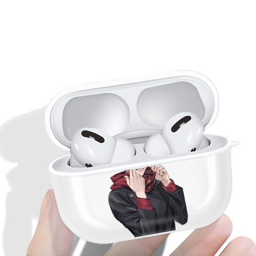 呪術廻戦 Jujutsu Kaisen 【AirPods Pro用】ハードシェル保護ケース 耐衝撃・防指紋・カラビナ付き商品仕様