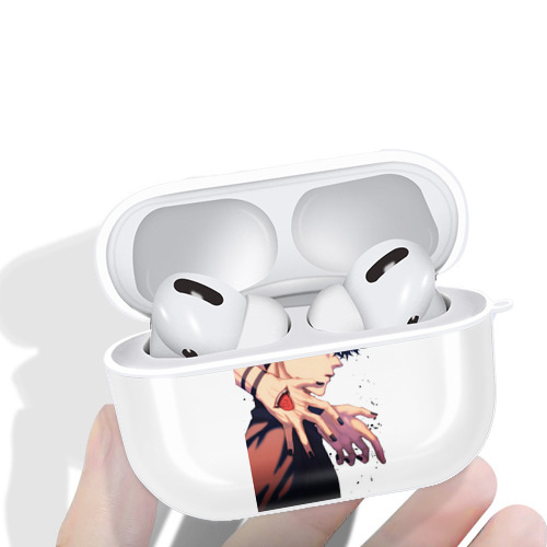 呪術廻戦 Jujutsu Kaisen 【AirPods Pro用】ハードシェル保護ケース 耐衝撃・防指紋・カラビナ付き商品仕様