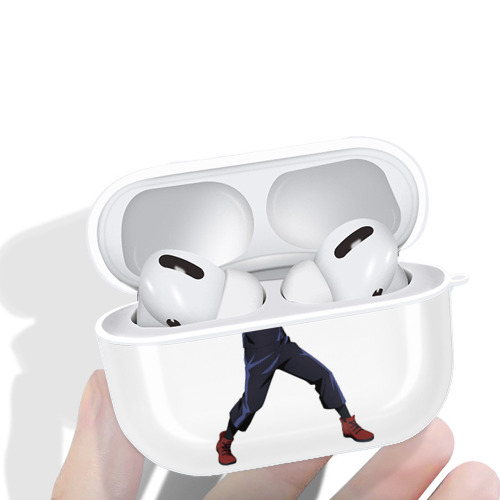 呪術廻戦 Jujutsu Kaisen 【AirPods Pro用】ハードシェル保護ケース 耐衝撃・防指紋・カラビナ付き商品仕様
