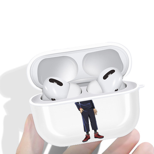 呪術廻戦 Jujutsu Kaisen 【AirPods Pro用】ハードシェル保護ケース 耐衝撃・防指紋・カラビナ付き商品仕様