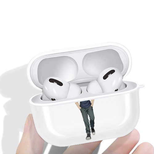 呪術廻戦 Jujutsu Kaisen 【AirPods Pro用】ハードシェル保護ケース 耐衝撃・防指紋・カラビナ付き商品仕様