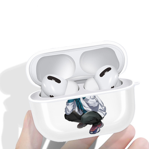 呪術廻戦 Jujutsu Kaisen 【AirPods Pro用】ハードシェル保護ケース 耐衝撃・防指紋・カラビナ付き商品仕様