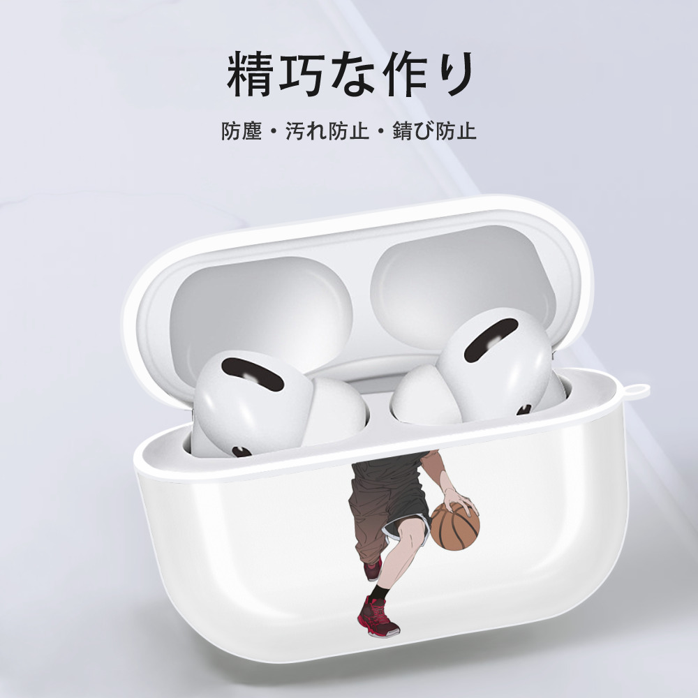 呪術廻戦 Jujutsu Kaisen 【AirPods Pro用】ハードシェル保護ケース 耐衝撃・防指紋・カラビナ付き商品仕様