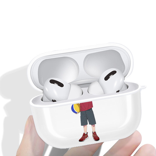 呪術廻戦 Jujutsu Kaisen 【AirPods Pro用】ハードシェル保護ケース 耐衝撃・防指紋・カラビナ付き商品仕様