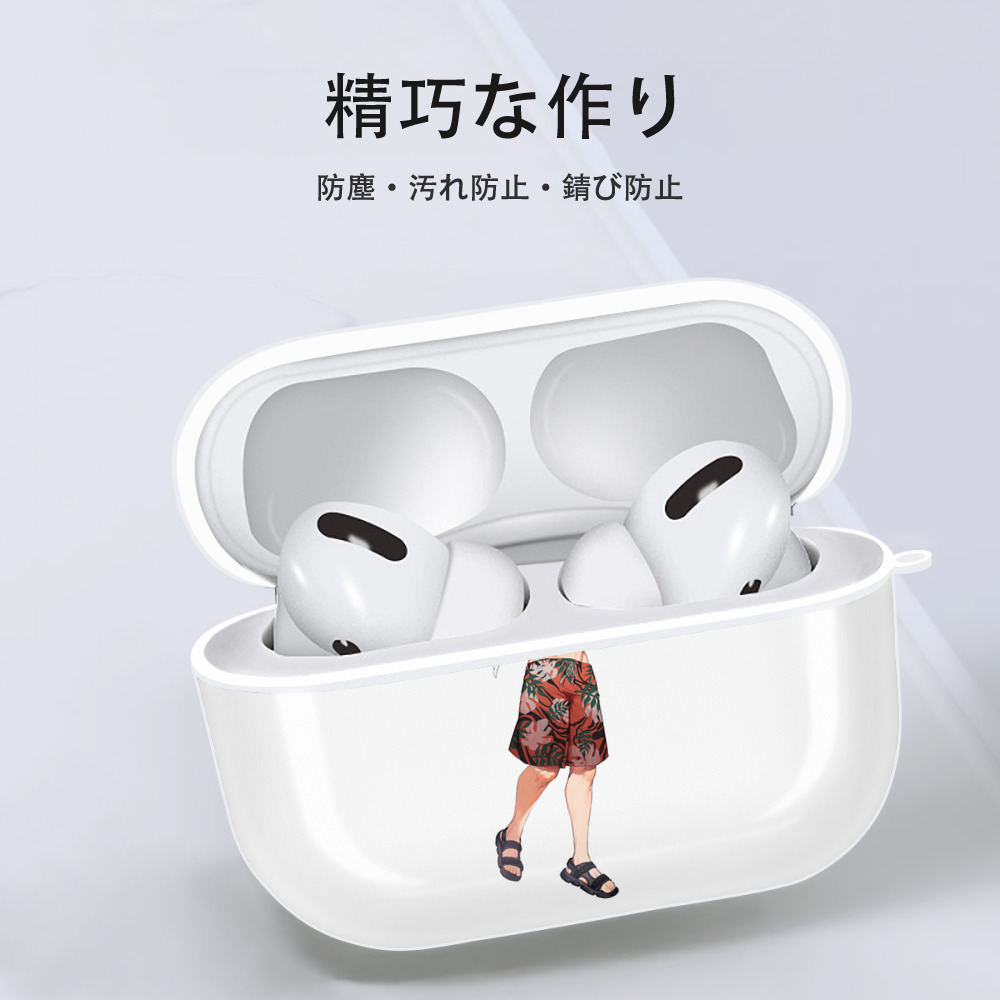 呪術廻戦 Jujutsu Kaisen 【AirPods Pro用】ハードシェル保護ケース 耐衝撃・防指紋・カラビナ付き商品仕様