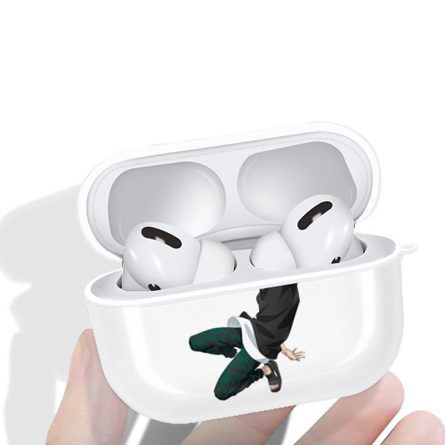 呪術廻戦 Jujutsu Kaisen 【AirPods Pro用】ハードシェル保護ケース 耐衝撃・防指紋・カラビナ付き商品仕様