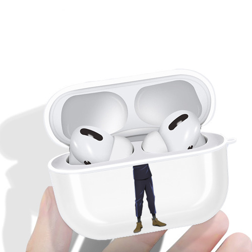 呪術廻戦 Jujutsu Kaisen 【AirPods Pro用】ハードシェル保護ケース 耐衝撃・防指紋・カラビナ付き商品仕様