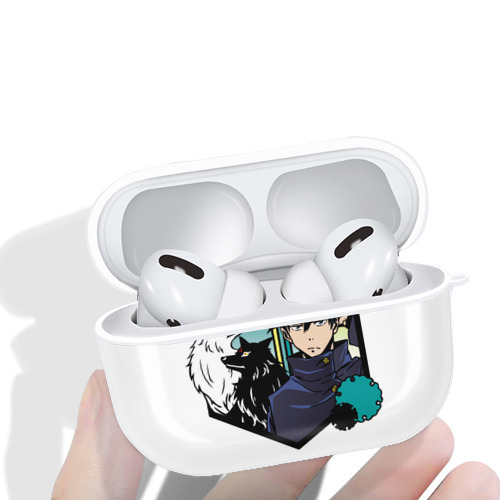 呪術廻戦 Jujutsu Kaisen 【AirPods Pro用】ハードシェル保護ケース 耐衝撃・防指紋・カラビナ付き商品仕様