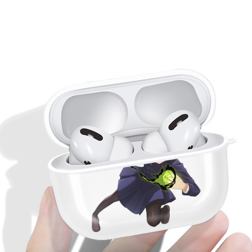 呪術廻戦 Jujutsu Kaisen 【AirPods Pro用】ハードシェル保護ケース 耐衝撃・防指紋・カラビナ付き商品仕様