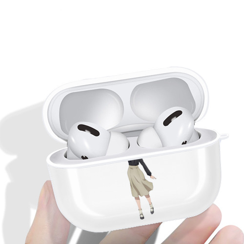 呪術廻戦 Jujutsu Kaisen 【AirPods Pro用】ハードシェル保護ケース 耐衝撃・防指紋・カラビナ付き商品仕様