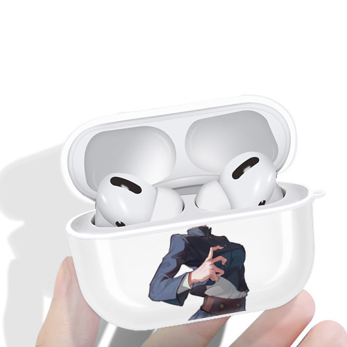 呪術廻戦 Jujutsu Kaisen 【AirPods Pro用】ハードシェル保護ケース 耐衝撃・防指紋・カラビナ付き商品仕様
