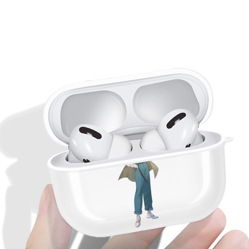 呪術廻戦 Jujutsu Kaisen 【AirPods Pro用】ハードシェル保護ケース 耐衝撃・防指紋・カラビナ付き商品仕様