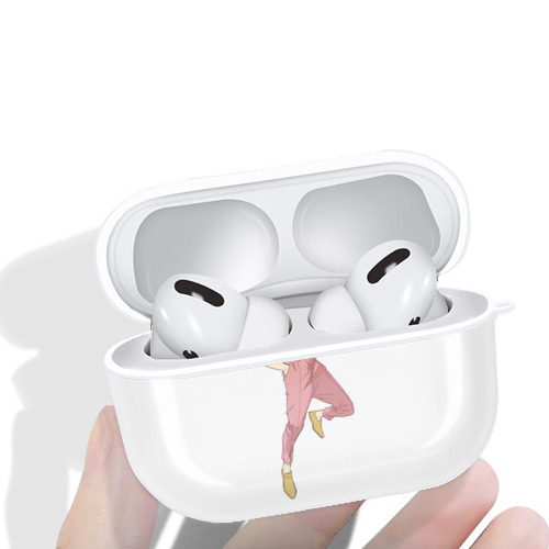呪術廻戦 Jujutsu Kaisen 【AirPods Pro用】ハードシェル保護ケース 耐衝撃・防指紋・カラビナ付き商品仕様
