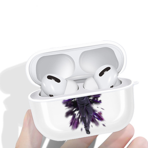 呪術廻戦 Jujutsu Kaisen 【AirPods Pro用】ハードシェル保護ケース 耐衝撃・防指紋・カラビナ付き商品仕様
