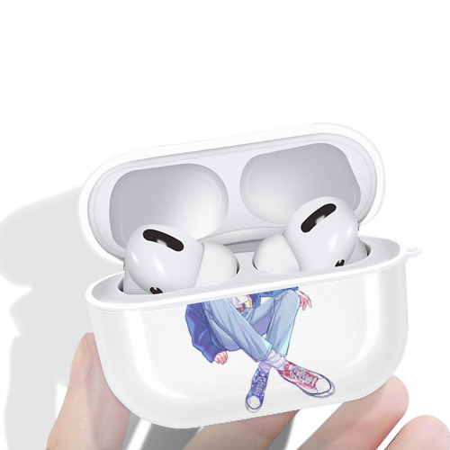 呪術廻戦 Jujutsu Kaisen 【AirPods Pro用】ハードシェル保護ケース 耐衝撃・防指紋・カラビナ付き商品仕様