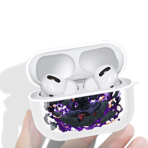 呪術廻戦 Jujutsu Kaisen 【AirPods Pro用】ハードシェル保護ケース 耐衝撃・防指紋・カラビナ付き商品仕様