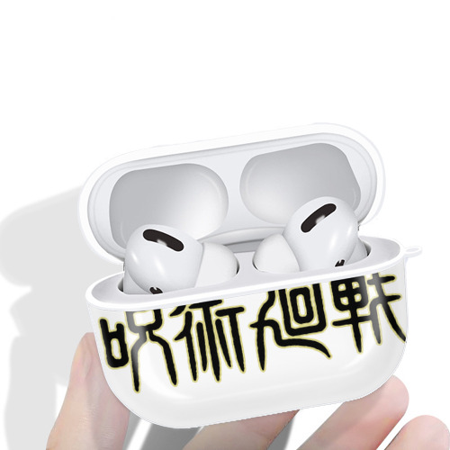 呪術廻戦 Jujutsu Kaisen 【AirPods Pro用】ハードシェル保護ケース 耐衝撃・防指紋・カラビナ付き商品仕様