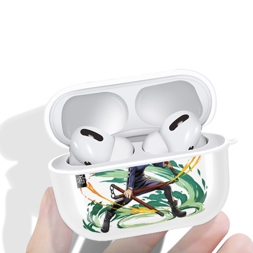 呪術廻戦 Jujutsu Kaisen 【AirPods Pro用】ハードシェル保護ケース 耐衝撃・防指紋・カラビナ付き商品仕様