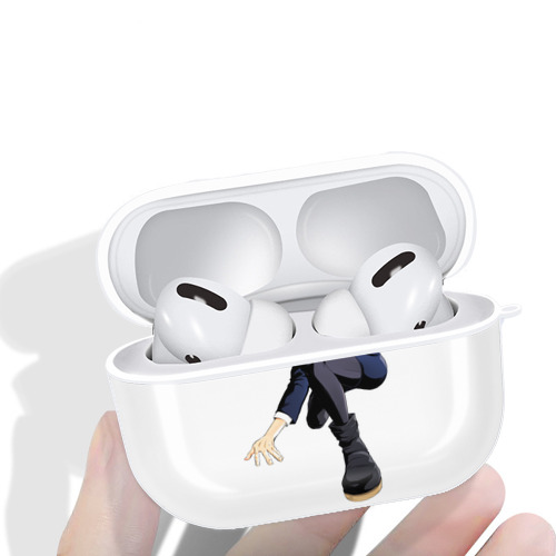 呪術廻戦 Jujutsu Kaisen 【AirPods Pro用】ハードシェル保護ケース 耐衝撃・防指紋・カラビナ付き商品仕様